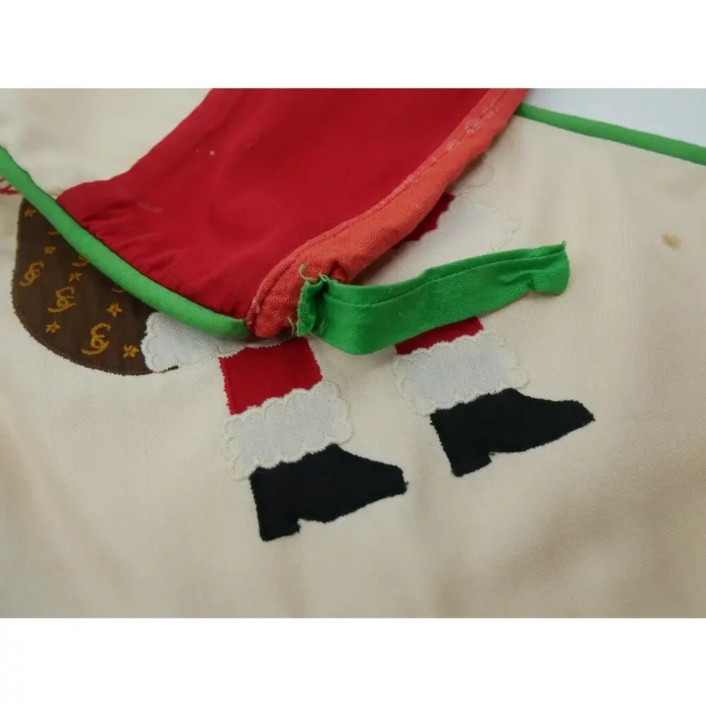 House of Hatten Joyce Miller Christmas Stockings Santa and Mrs. Claus Pair